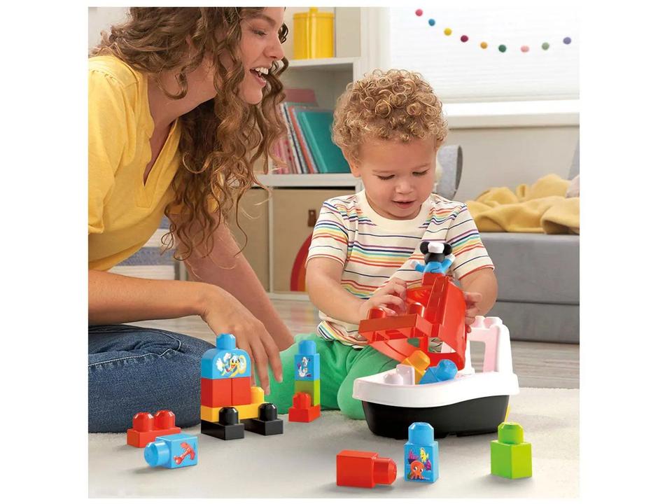 Blocos de Montar Mega Bloks Barco - 1