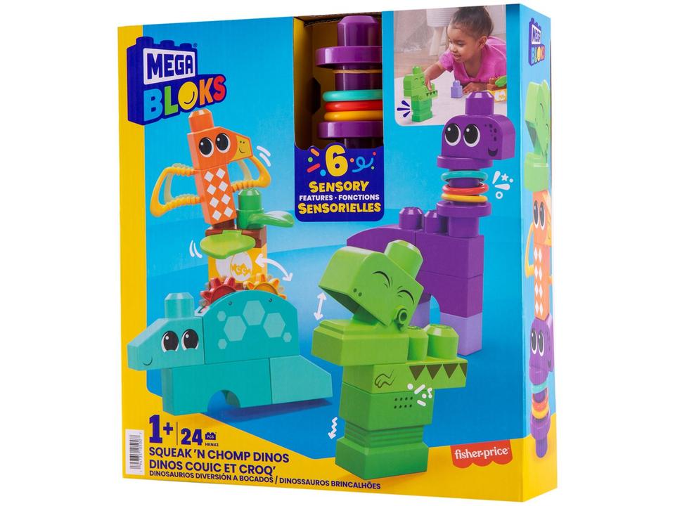 Blocos de Montar Mega Bloks Dinossauros - 6