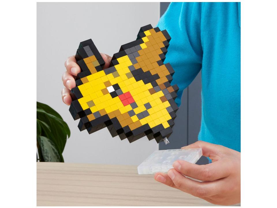 Blocos de Montar Mega Pokémon Pikachú Estilo Retrô - 1