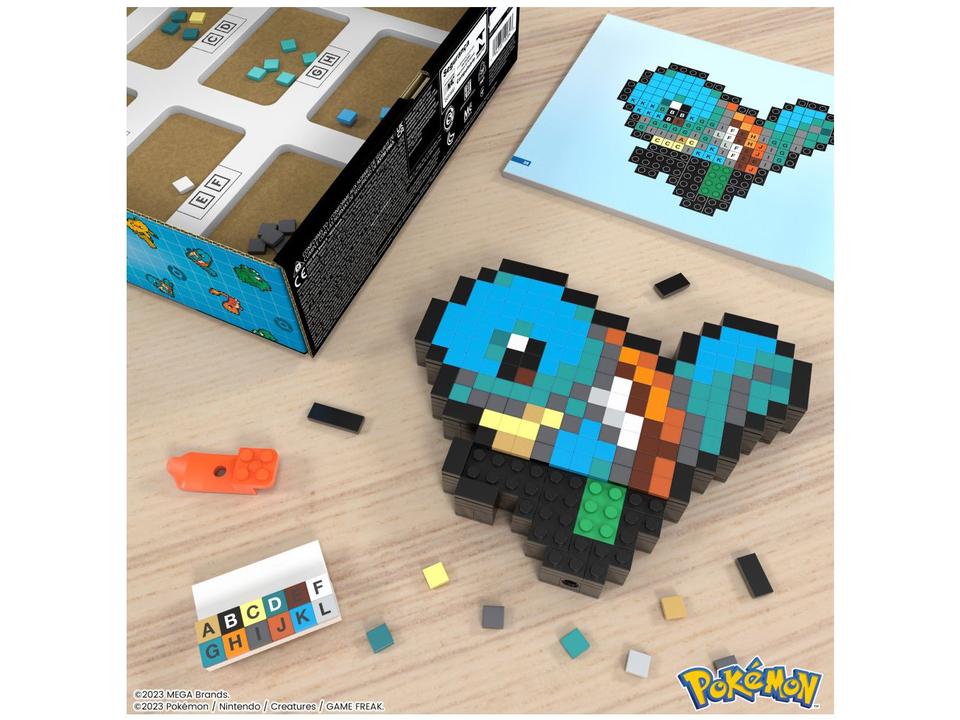 Blocos de Montar Mega Pokémon Squirtle Estilo - 2