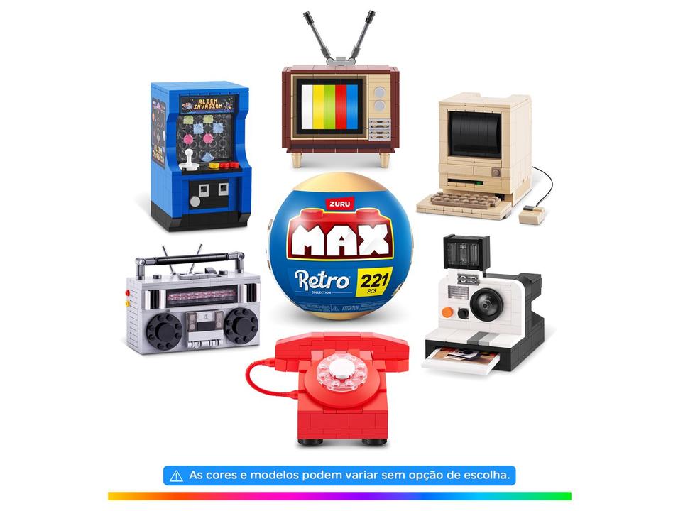 Blocos de Montar Retrô Colleciton Max Premium - 1