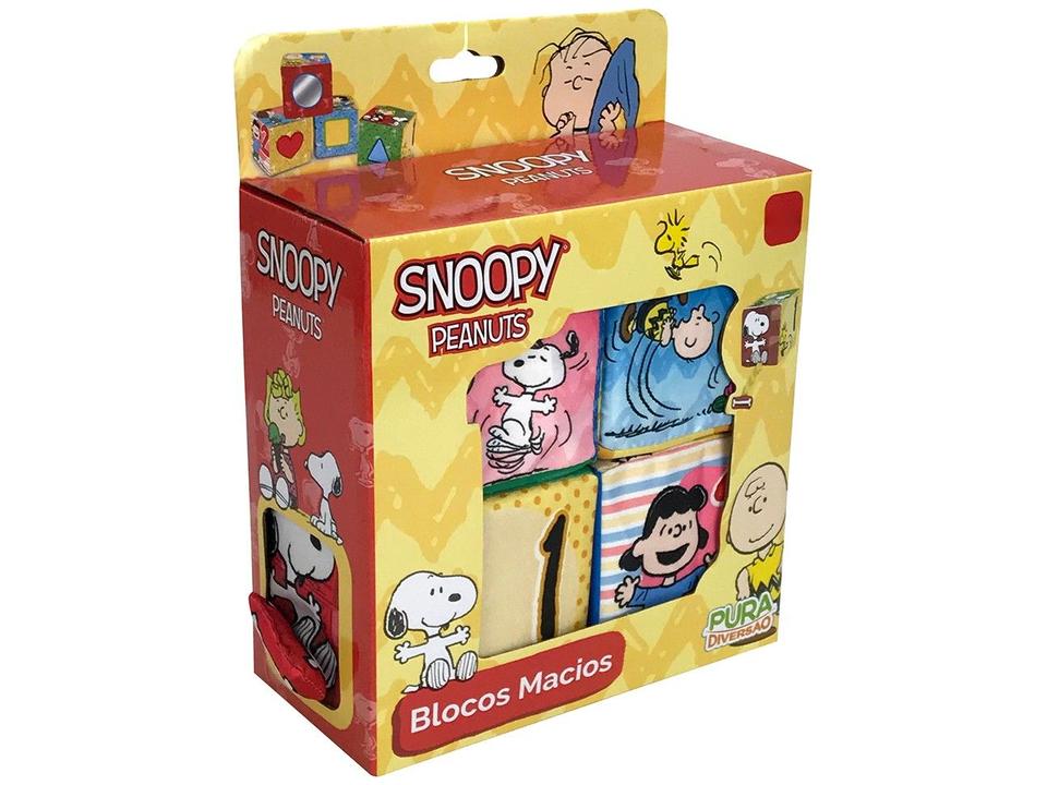 Blocos de Montar Snoopy Yes Toys 4 Peças - 5