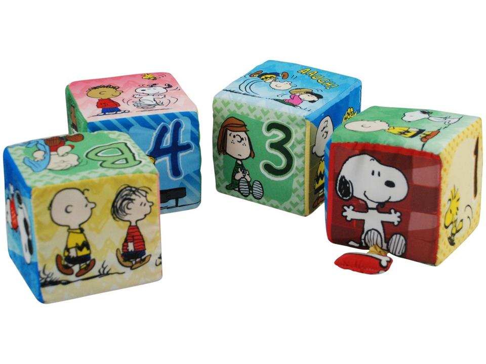 Blocos de Montar Snoopy Yes Toys 4 Peças - 3
