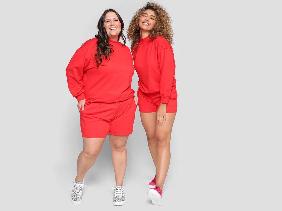 Blusa Moletinho Vista Magalu Manga Bufante - 6