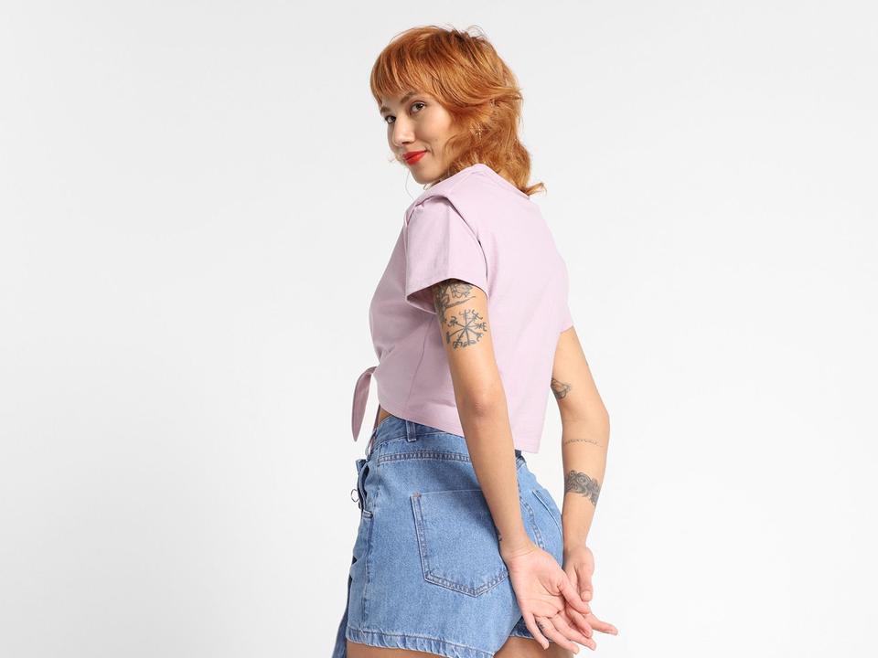 Blusa Vista Magalu Ombreira Amarração Frontal - 3