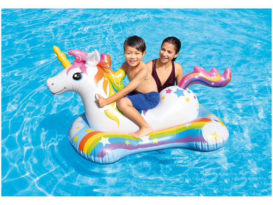 Boia Bote Inflável Unicórnio Summer 57552 Intex - 1