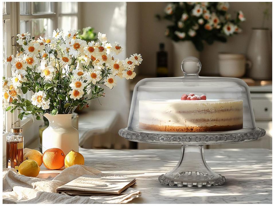 Boleira de Vidro com Tampa Haus Concept Dome 30cm - 1