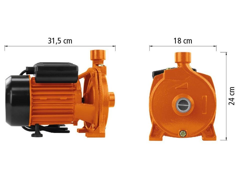 Bomba D'Água Centrífuga Elétrica Tramontina 0,75kW BTC10 - 2