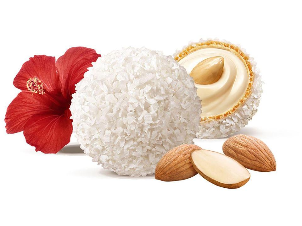 Bombom Confetteria Wafer Raffaello Amêndoa e Coberto com Coco Cremoso 150g 15 Unidades - 4