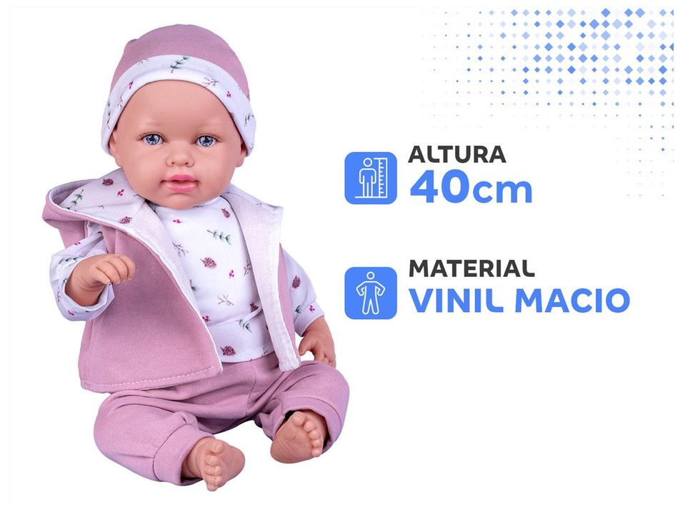 Boneca Amor de Bebê com Certidão de Nascimento - 2