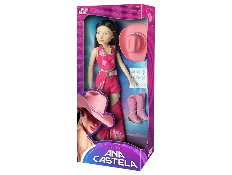 Boneca Ana Castela com Acessórios Baby Brink - 3