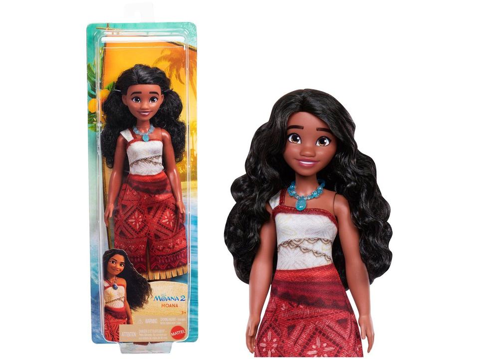 Boneca Articulada Moana 2 Princesa Disney Mattel - 5