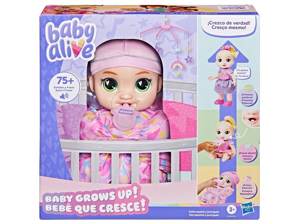 Boneca Baby Alive Baby Alive Bebê que Cresce Lala - 2