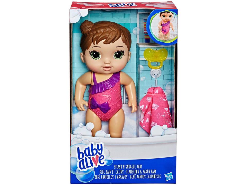 Boneca Baby Alive Banhos Carinhosos com Acessórios - 4
