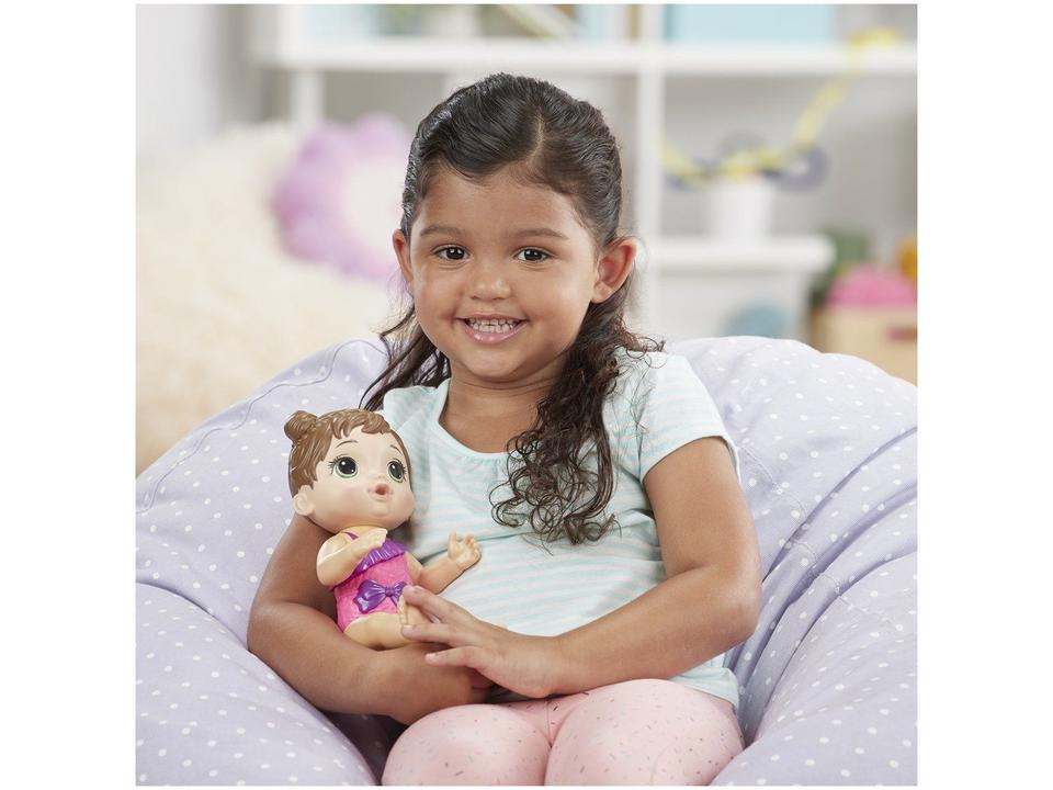 Boneca Baby Alive Bebê Banhos Carinhosos Morena - 1
