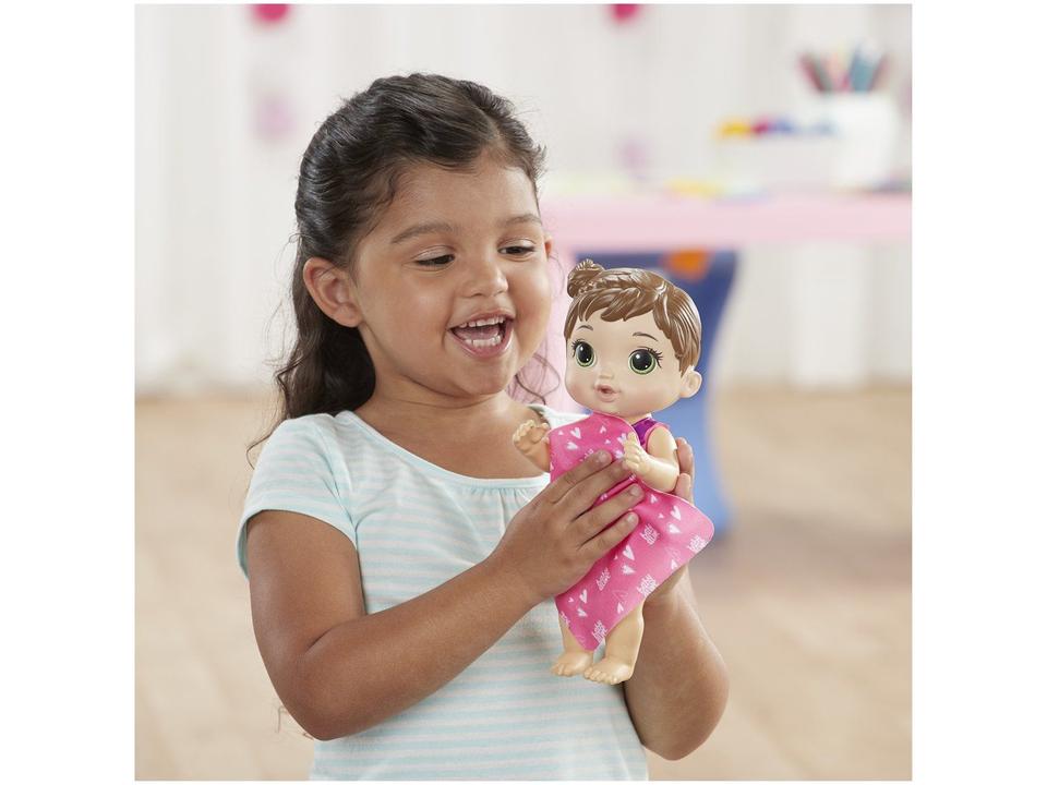 Boneca Baby Alive Bebê Banhos Carinhosos Morena - 7