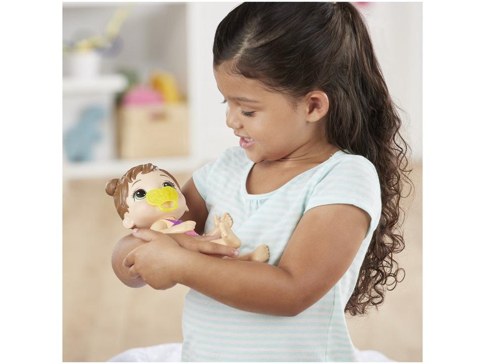 Boneca Baby Alive Bebê Banhos Carinhosos Morena - 3