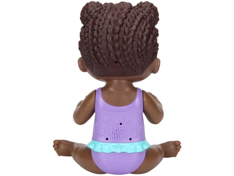 Boneca Baby Alive Bebê Dia de Sol Negra - 2