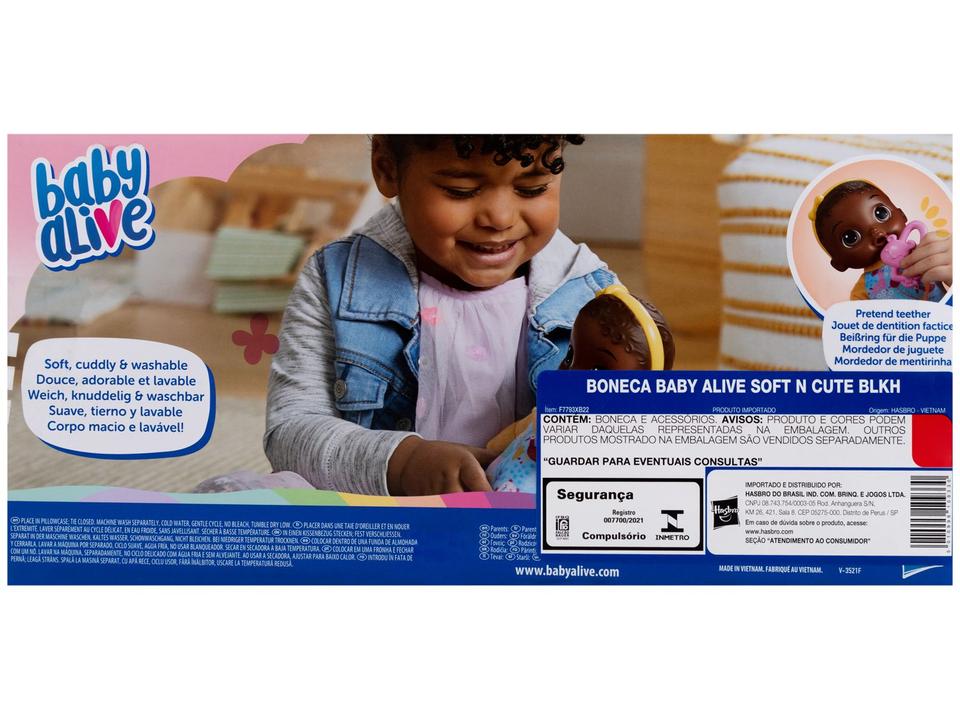 Boneca Baby Alive Bebê Fofinha com Acessório - 6