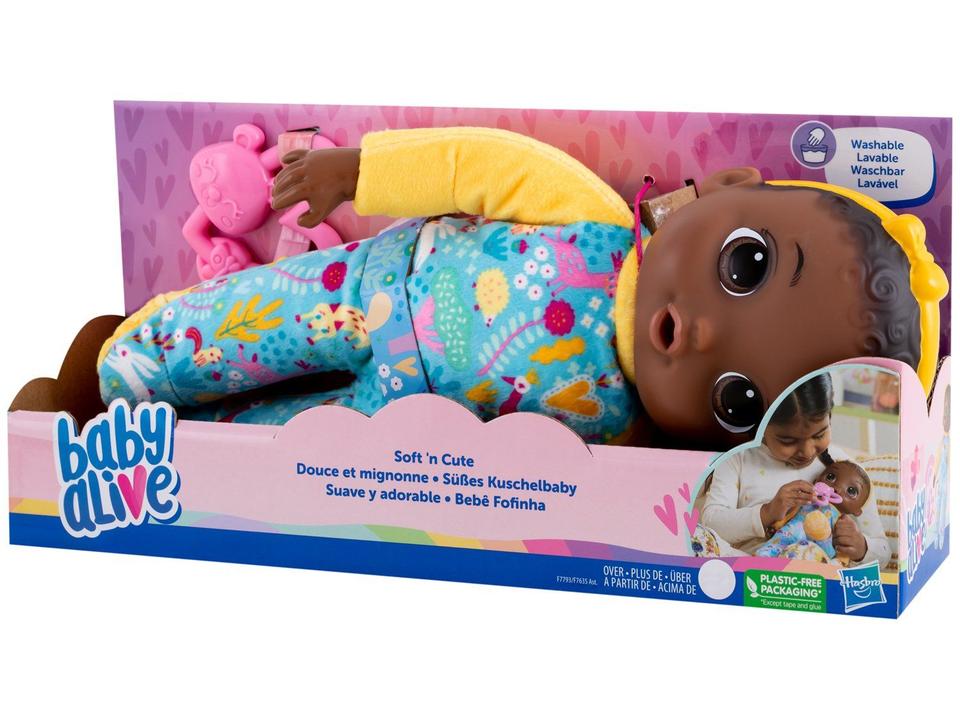 Boneca Baby Alive Bebê Fofinha com Acessório - 5