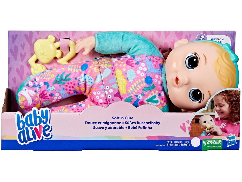 Boneca Baby Alive Bebê Fofinha com Acessórios - Hasbro - 2