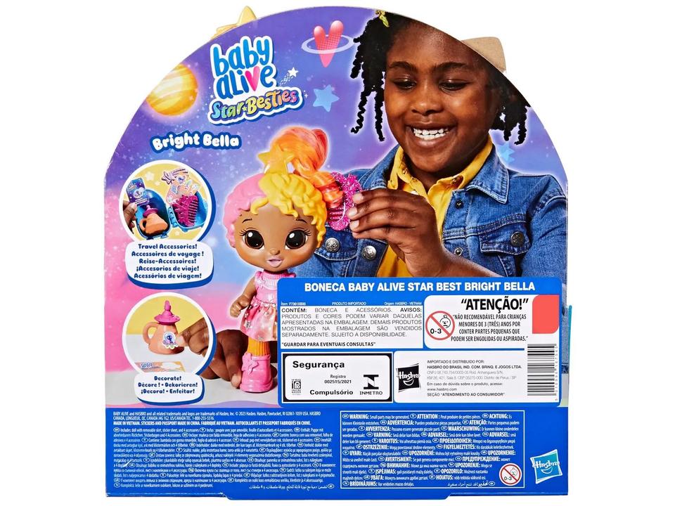 Boneca Baby Alive Bella com Acessórios Hasbro - 6