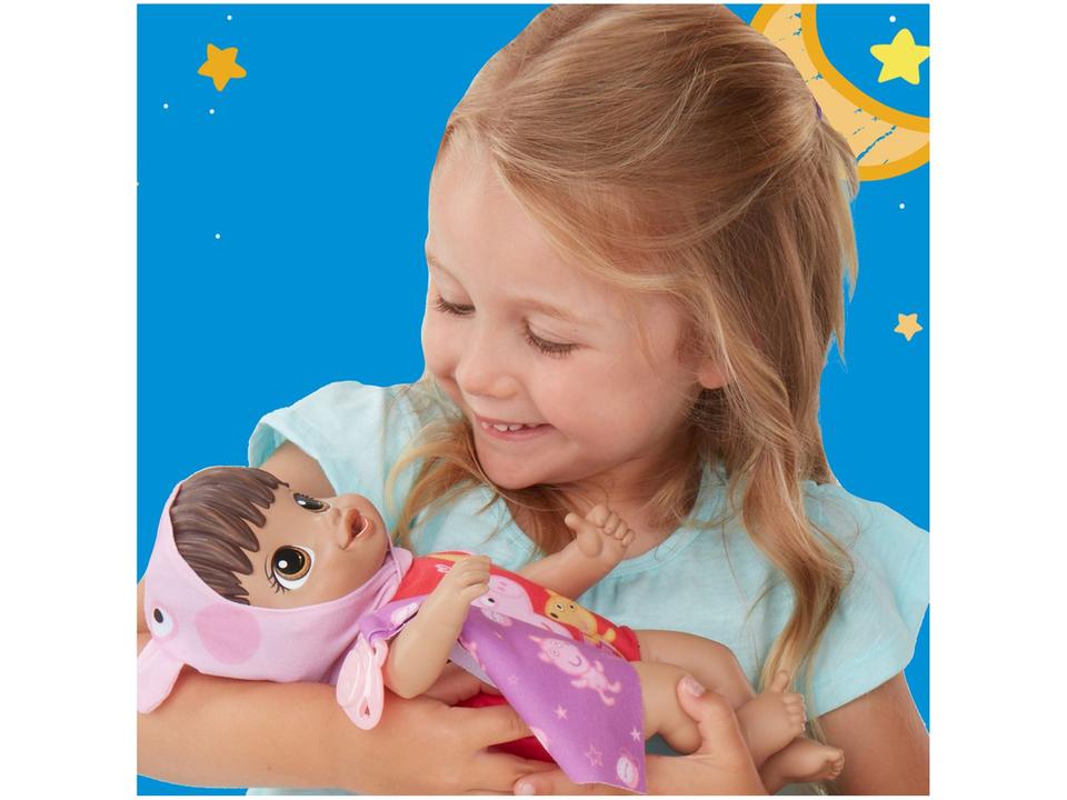 Boneca Baby Alive Boa Noite Peppa - com Acessórios Hasbro - 3