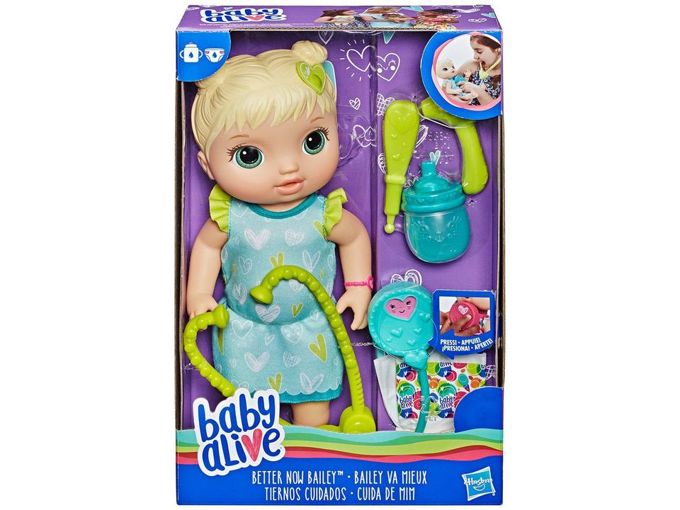 Boneca Baby Alive Cuida de Mim - 11