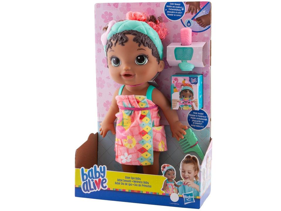 Boneca Baby Alive Dia de Princesa Negra - 8