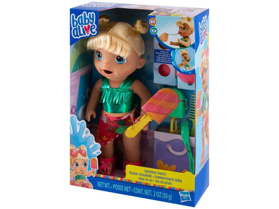 Boneca Baby Alive Dia na Praia Loira - 6