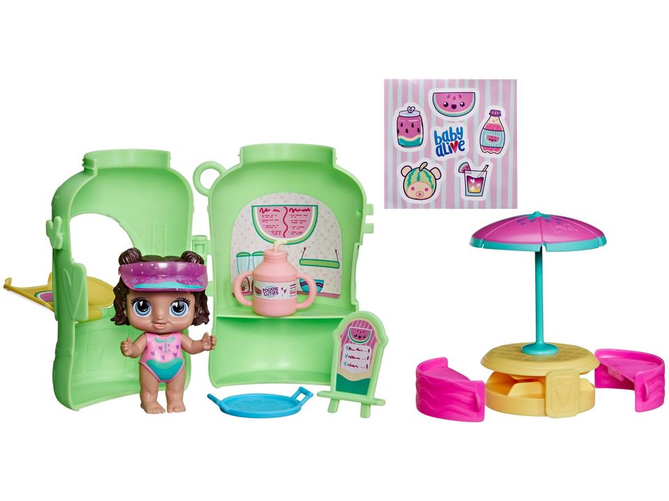 Boneca Baby Alive Foodie Cuties com Acessórios - 9