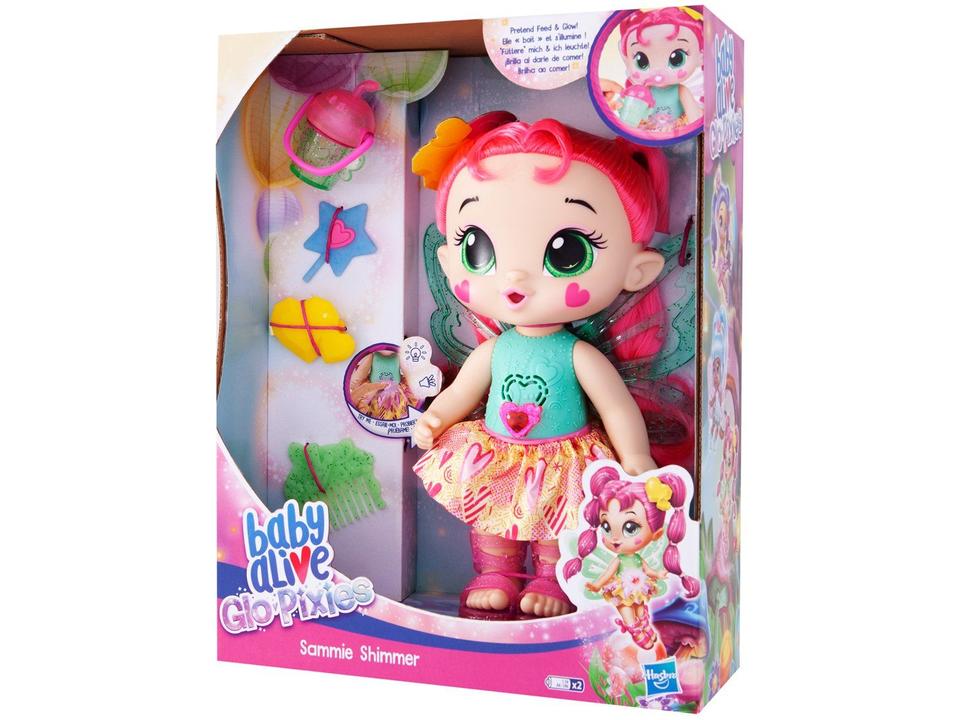 Boneca Baby Alive Glo Pixies Sammie Shimmer - 5