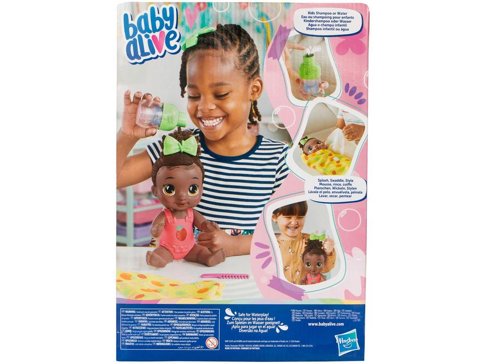 Boneca Baby Alive Harper Hugs Bebê Shampoo - 6