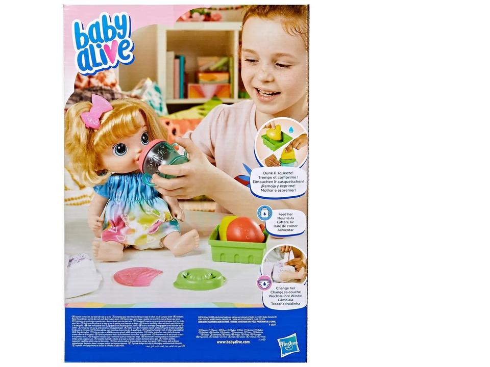 Boneca Baby Alive Hora do Suco Loira - 6