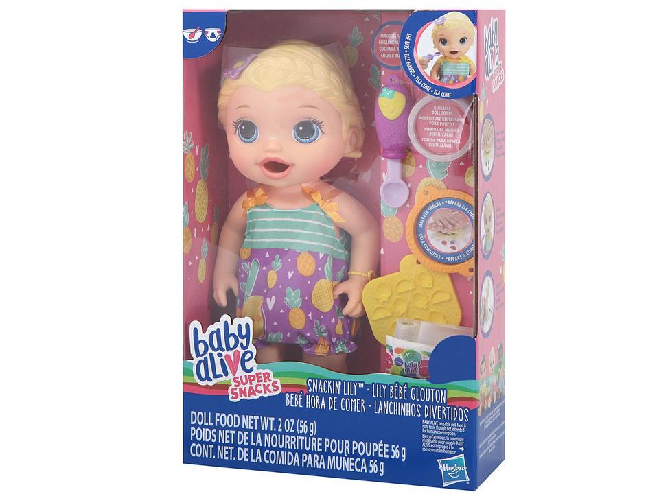 Boneca Baby Alive Lanchinhos Divertidos - 5