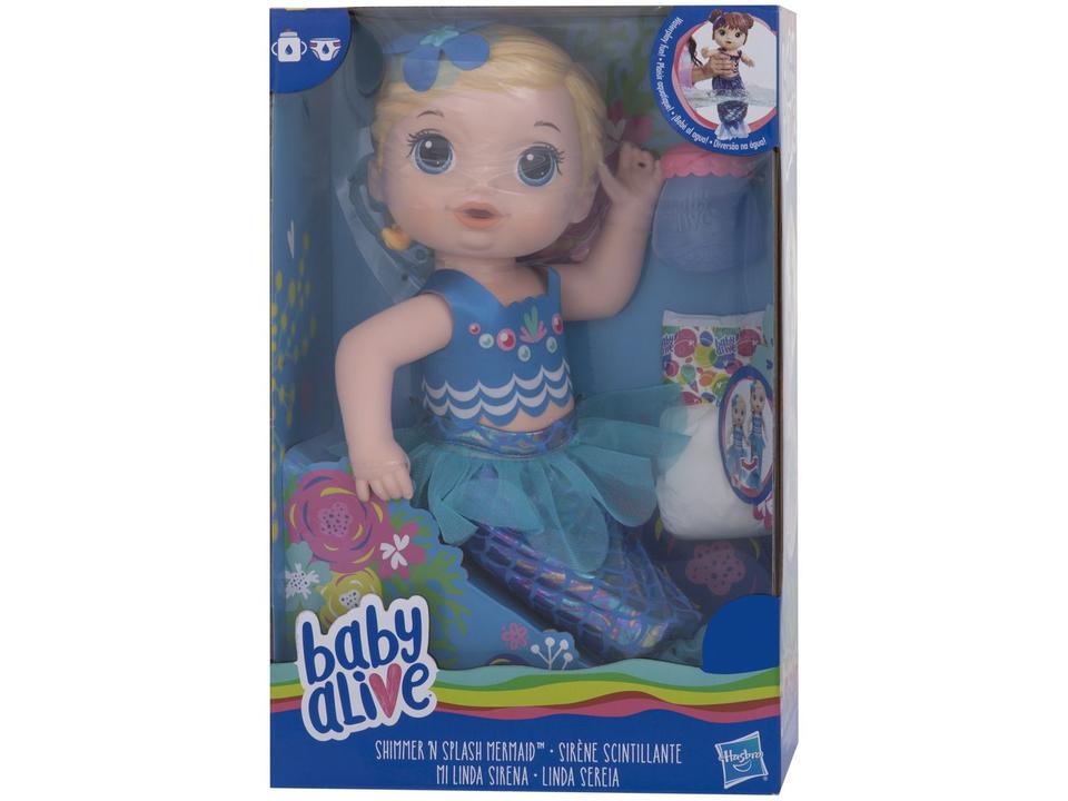 Boneca Baby Alive Linda Sereia - 5