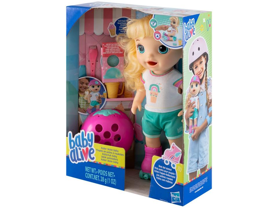 Boneca Baby Alive Patinadora - 7