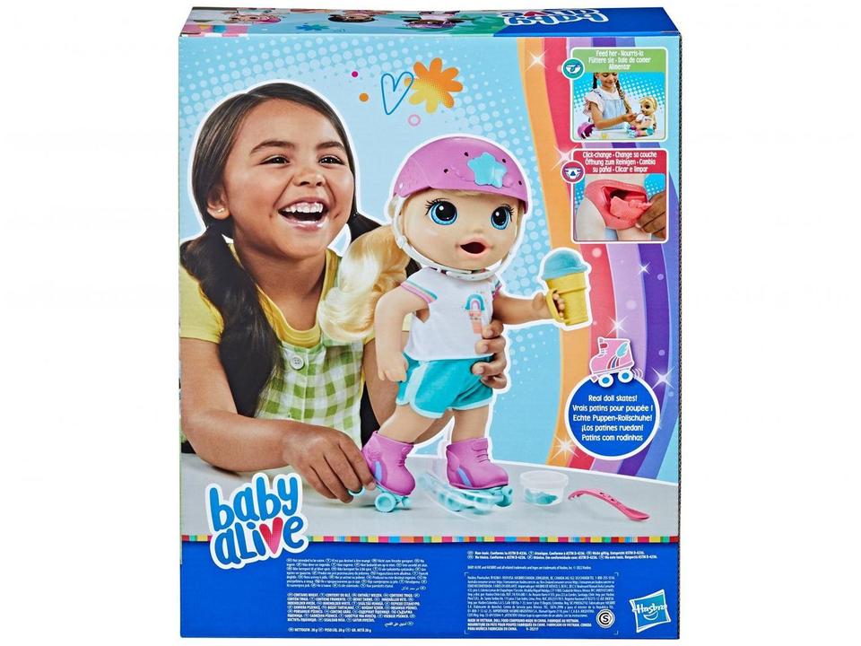 Boneca Baby Alive Patinadora - 8