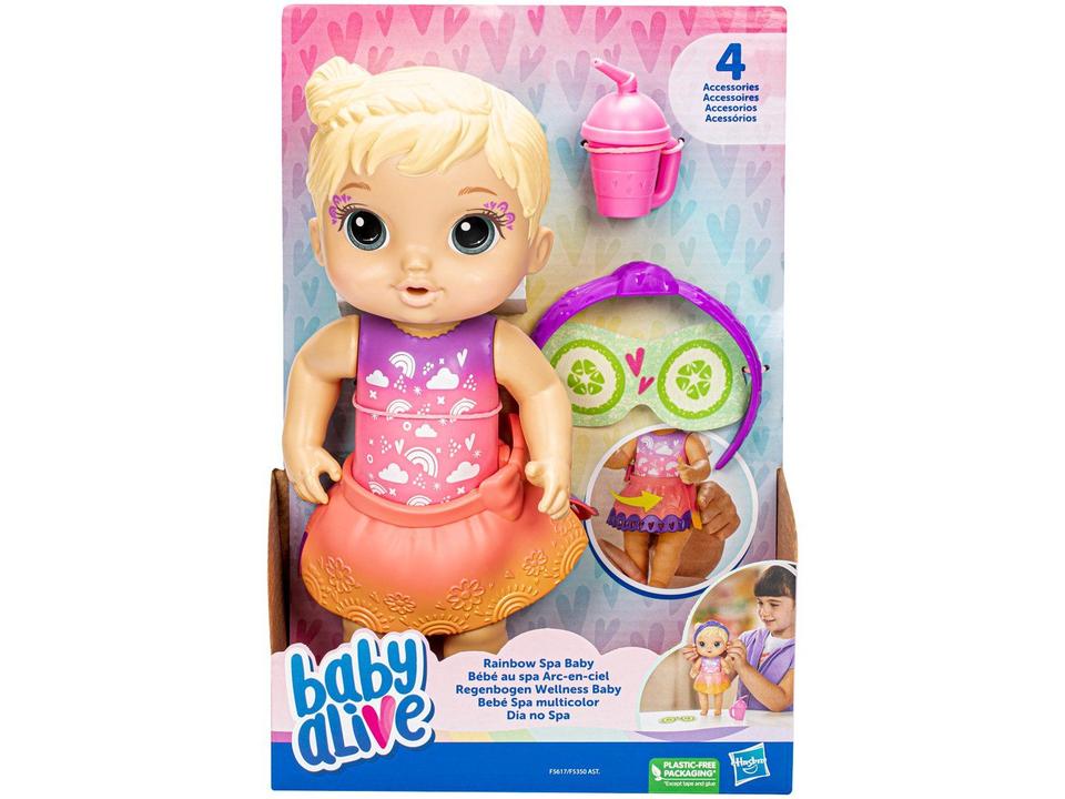 Boneca Baby Alive Rainbow Dia de Spa - 2