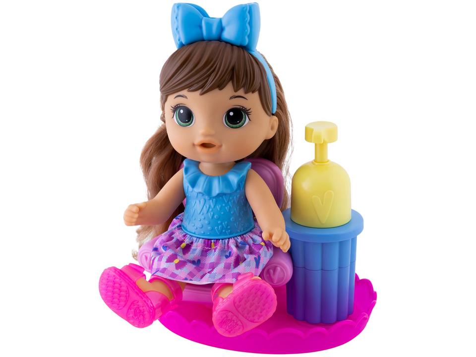 Boneca Baby Alive Sudsy Styling Morena - 3