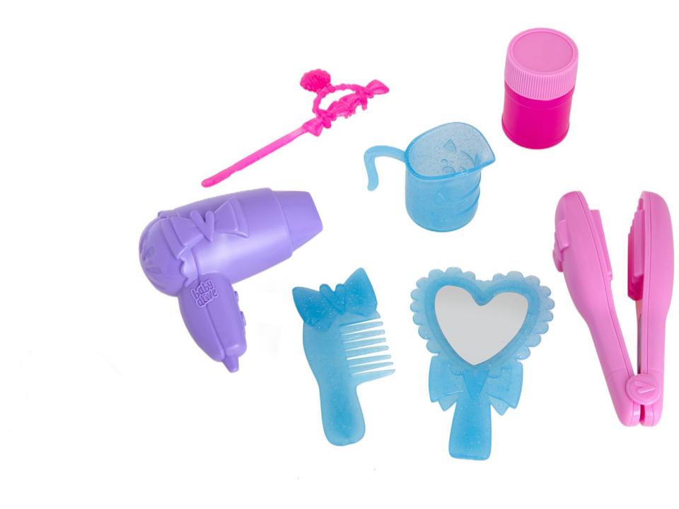 Boneca Baby Alive Sudsy Styling Negra - 10