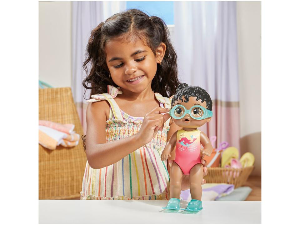 Boneca Baby Alive Sunny Swimmer com Óculos - 1
