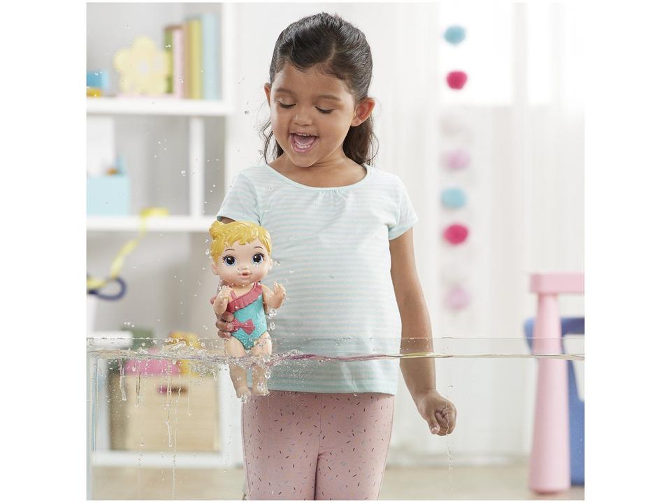 Boneca Baby Bebê Banhos Carinhosos Loira - 3