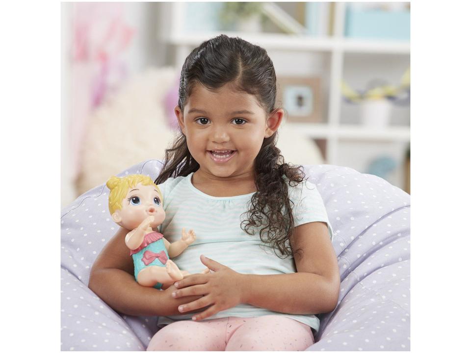 Boneca Baby Bebê Banhos Carinhosos Loira - 1