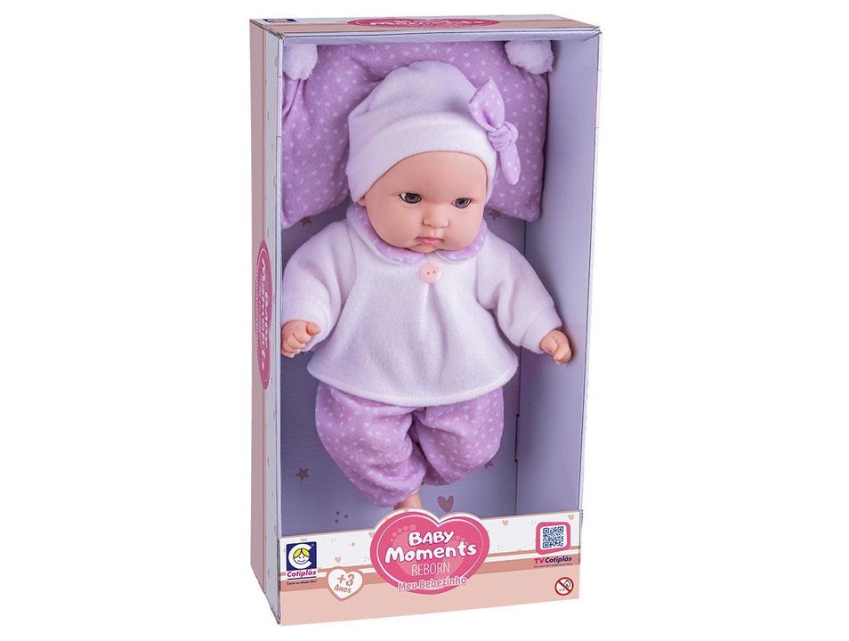 Boneca Baby Moments Reborn Meu Bebezinho - 5