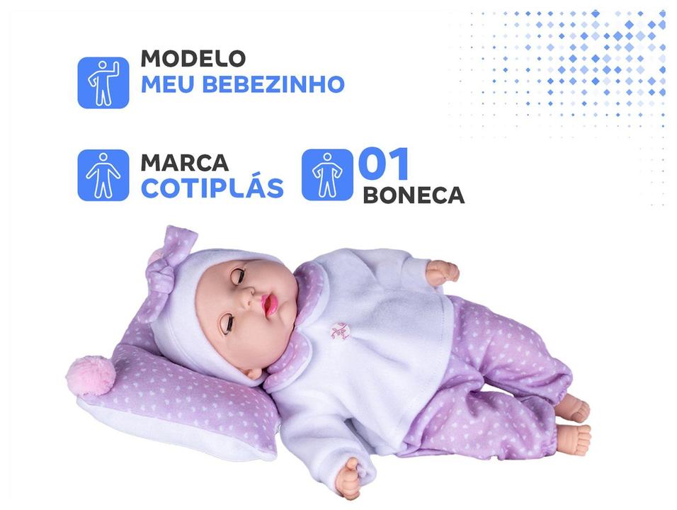 Boneca Baby Moments Reborn Meu Bebezinho - 2