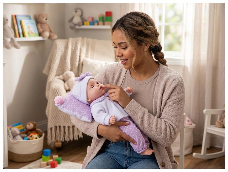 Boneca Baby Moments Reborn Meu Bebezinho - 1