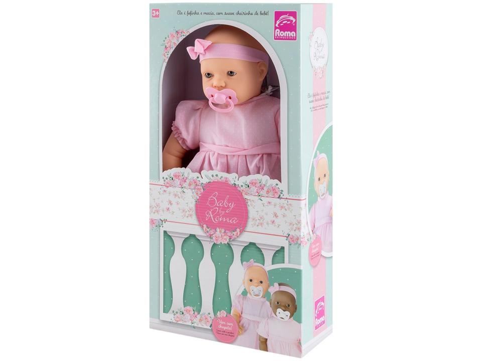 Boneca Baby Tiara com Chupeta Roma Jensen - 5