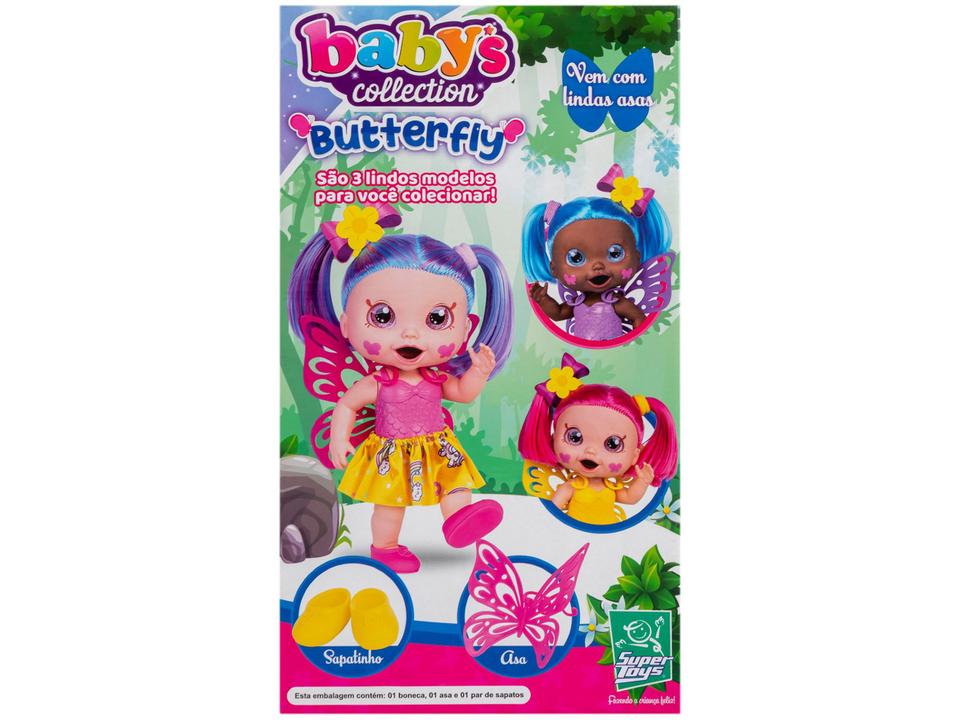 Boneca Babys Collection Butterfly com Acessórios - 5