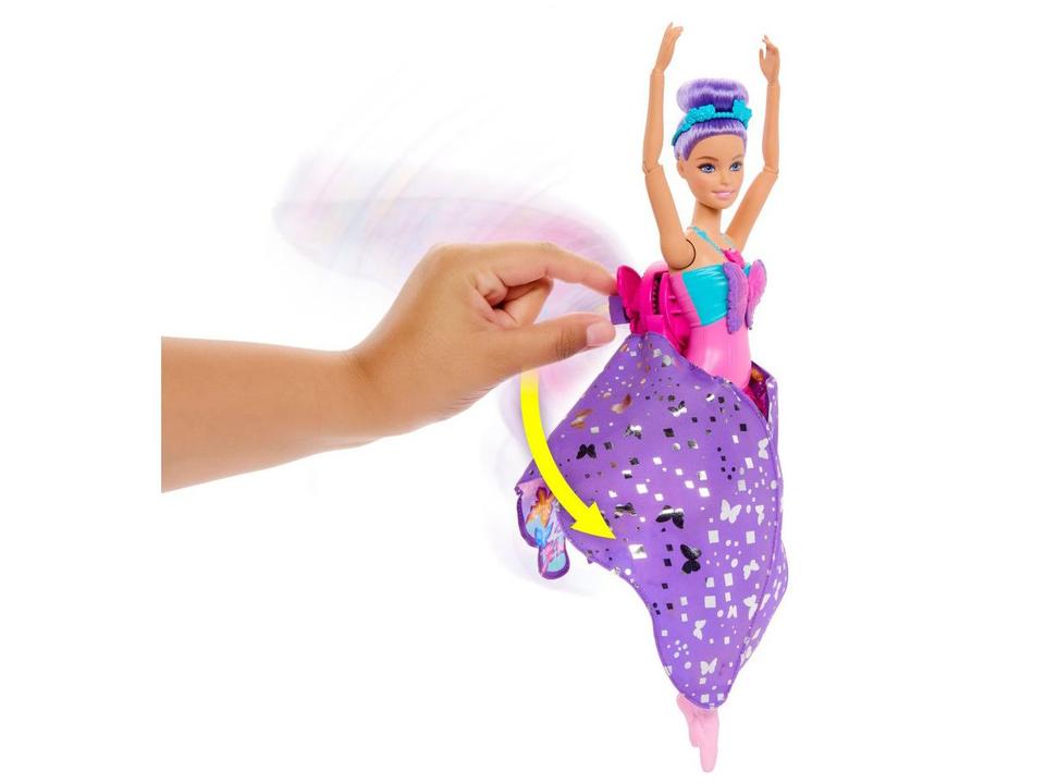 Boneca Barbie Bailarina e Borboleta com - 2